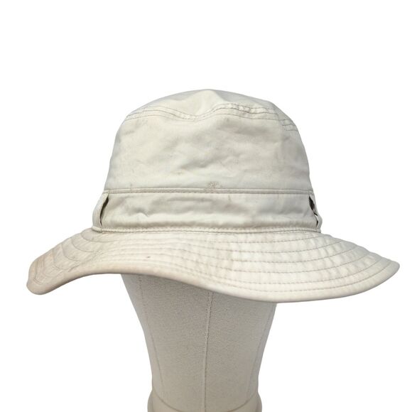 Solar Escape Women's Wide Brim Sun Hat Tan OS Drawstring 100% Polyester - Picture 1 of 10